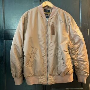 H&M Brown Bomber Jacket Size XL